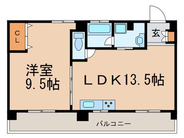 親和マンションの物件間取画像